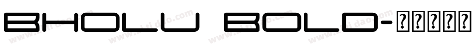 Bholu Bold字体转换